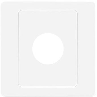 Elegante Frontplatte Mit Kabelmanagement. Schickes Steckdosenpanel Mit Kabel Abdeckung. Dekorative Abdeckplatte Für 86-Typ Buchse. Kabelmanagement Panel. Möbel Hardware Abdeckung. Steckdosen Kabel