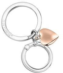 MORELLATO Portachiavi, Collezione Love, Cuore Oro Rosa, Idee regalo - SD8524