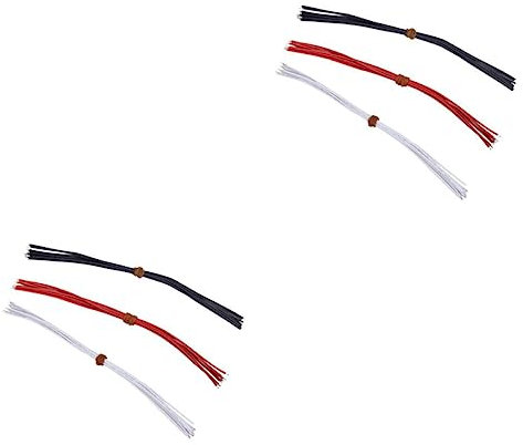 UPKOCH 60 Pcs 22awg Pickup Wire Soldering Wire Silicone Wire Kit Guitar 22awg Hookup Wire Breadboard Jumper Wires Bailing Wire 22 Gauge Copper Wire Electrical Cord Double Head