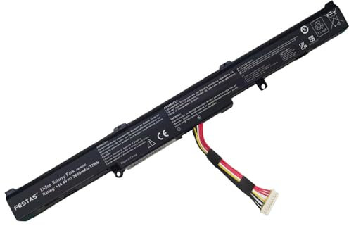 2600mAh A41-X550E Batterie Compatible avec ASUS X450 X450E X450FJ X550E X550D X550V X550Z X550DP X550ZA X751M X751L A450J A450E F450 F751MA F751L K751L R751L R752L Series Ordinateur PC Portable