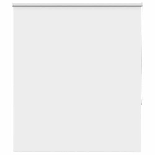vidaXL Estor Enrollable Opaco Blanco 135x130 cm Tela Ancho 131,6 cm, Estor día y Noche, Estor de Cocina, Estor Opaco Enrollable, Estor Opaco