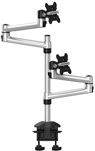 Cotytech Supporto da tavolo doppio monitor per Apple Top Down Quick Release (BL-AP19)