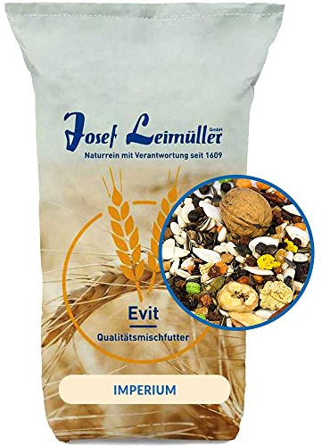 Leimüller Papageienfutter Imperium 1kg Premium Papageien Großsittiche Vögel | Premium Futter für Papageien, aus Österreich, artgerecht, hochwertige Zutaten