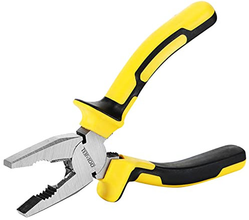 DOWELL Pinze combinate da 7 pollici di DOWELL Lineman Pinze con taglio di filo in acciaio al cromo nichel Maniglia professionale