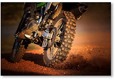 Postereck - 1933 - Motorrad, Motocross Rennen Bike Moped Cross Sport - Fahrzeug Wandposter Fotoposter Bilder Wandbild Wandbilder - Poster - 3:2-91,0 cm x 61,0 cm