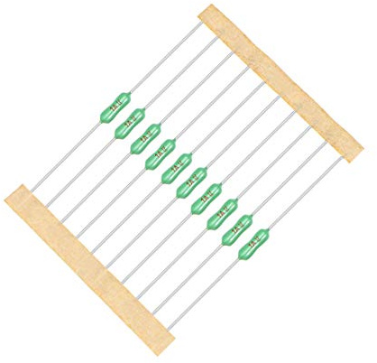 sourcing map Sicherung, 250 V, 1 A, Widerstand, Sicherungsverbindung, schnelles Blasen, axiales Blei, 3 mm x 62 mm, für Telekommunikation, Leiterplatten, Elektronikbeleuchtung, 10 Stück