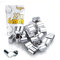 fuxton 25 pcs Manchons de Presse Professionnel pour Serre-câble de 6 mm, en Aluminium, Inoxydable, pour Câble d'Expansion, câble de bâche, câble en Caoutchouc