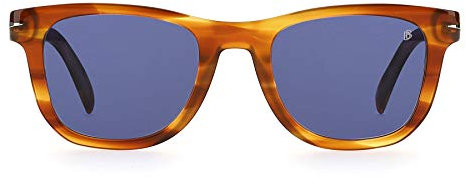 David Beckham Db 1006/s EX4/KU BROWN HORN Sunglasses Men's Acetate, Standard, 50