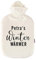 Herz & Heim® personalisierte Wärmflasche mit waschbaren Bezug - verschiedene Designs - perfekte Geschenkidee (Winterwärmer)