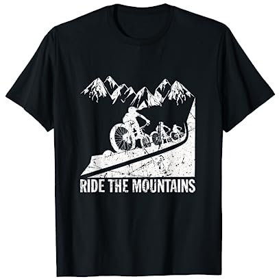 Ride the Mountain MTB Downhill Free Mountainbike T-Shirt