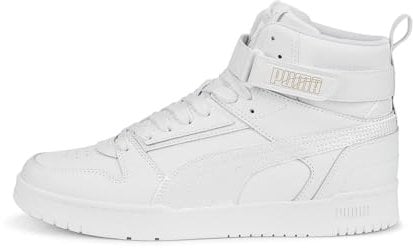 PUMA Unisex Rbd Game Sneaker, White White Team Gold, 44 EU