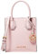 Michael Kors Mercer Extra-Small Pebbled Leather Crossbody Bag (Powder Blush)