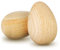 2 Pcs Easter Wood Egg Shakers Musical Percussion Instrument Natural Wooden Egg Maracas Music Maraca Percussion Shakers for Babies Musical Education Party Classroom Prizes Easter Gift