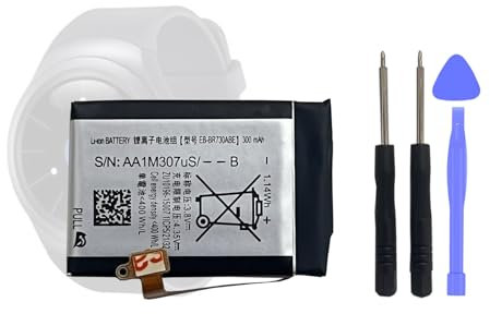 HIGHAKKU Smartwatch Ersatzakku Batterie EB-BR730ABE Kompatibel mit Samsung Gear S2 3G R730A R730V R600 R730S R735V SM-R735