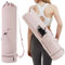 sportsnew Yoga Mat Bag Large with Adjustable Carry Strap Pilates Bag with Bottle Pocket and Bottom Wet Compartment, Pink (Patent Pending)