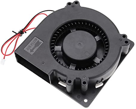 SG Store Ventilatore da 12 v Ventilatore da 120 mm Ventola in plastica Turbo Case Ventola con 3000 giri/min Ad alta velocità per ventola fai da te Sostituzione ventilazione scarico
