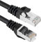 2M Ethernet Cable - Shielded CAT6A Network Lead - Backward CAT6, CAT5 Compatible - Upto 600MHz bandwidth - Moulded Snaggles RJ45 Connectors – For Hubs, Routers, Console and more - 2M/6.6ft