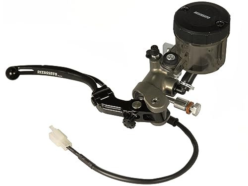 Pompa freno Accossato radiale anteriore 19X18 in alluminio anodizzata naturale per Ducati Monster 797 dal 2017 al 2020 (CC 803)