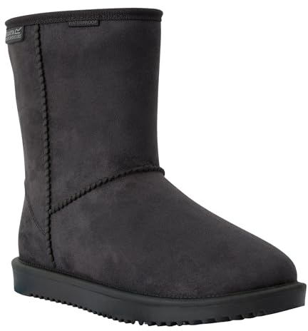Regatta Womens Risley Mid Boots Waterproof Faux-Fur Lined Boots
