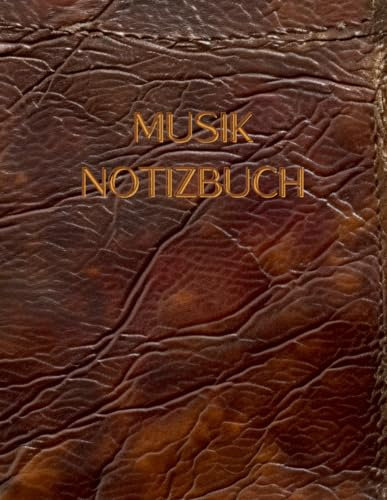 Musik Notizbuch.: Music Manuscript.