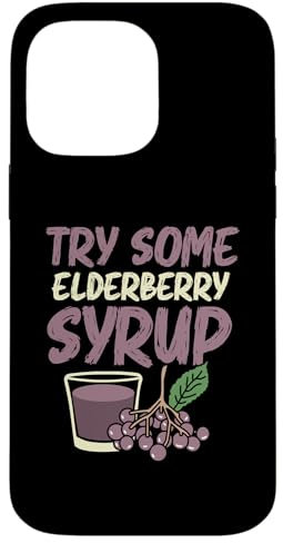 iPhone 14 Pro Max Elderberry Drink - Try some elderberry syrup - Elderberry Case