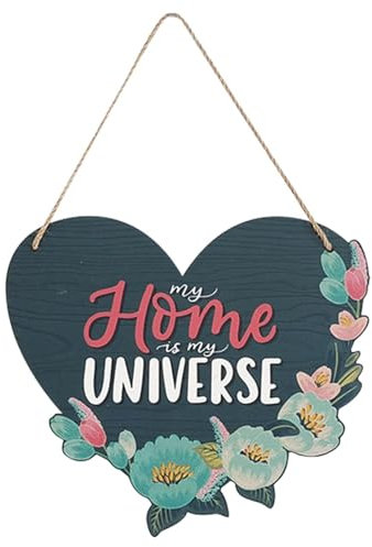 Anloximt Herzförmige Schilder,Herzförmiges Holzschild | Frühlings-Herz-Türdekoration aus - Bauernhaus-Wohnkultur mit Blumen- und Buchstabendesign für Schlafzimmer