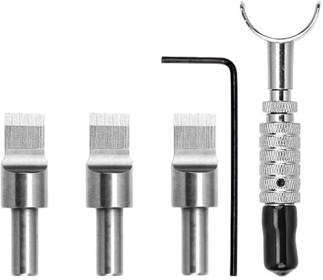 HDKEAN Leather Carving Swivels Knives Adjusted Leather Cutting Knives Leather Cutting Tool Rotating Carving Knives With Cutter