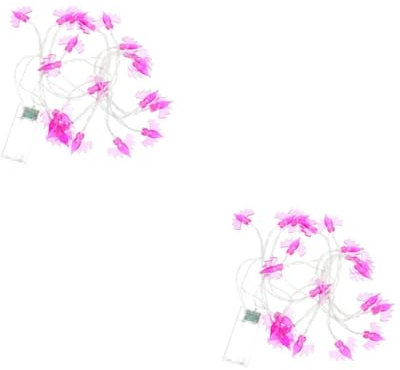 Artibetter 2stücke Kreative Fledermaus Led Lichterkette Für Halloween Deko Mit Blinkenden Lichtern Installieren Für Innen Und Außenbereiche Für Partys Und Gärten