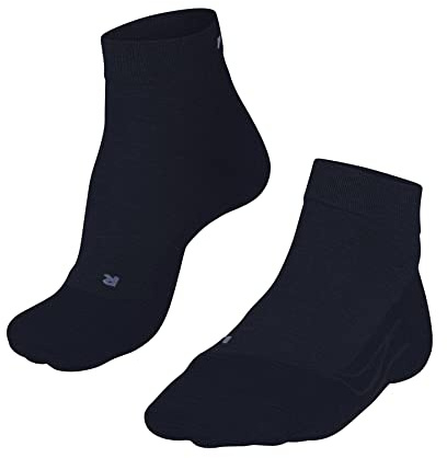 FALKE ESS Women Tennis TE2 Short socks - 1 pair, UK sizes 2.5-8 (EU 35-42), multiple colours, polypropylene mix - Sweat wicking, fast drying, extra cushioning at key pressure points for maximum impact absorption