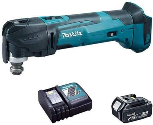 Makita DTM51Z 18v Li-Ion Multitool LXT Keyless Blade Change + 1 x BL1850, DC18RC