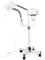 2 in 1 Gesichtsdampfer mit 3x Lupenleuchte Dampfgerät verstellbarer Gesichtssauna Bedampfer Dampf Maschine Facial Steamer für Zuhause Salon Spa
