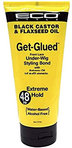 Eco Style Get-Glued Front Lace Under-Wig Styling Bond - 48 Hr Extreme Hold 177ml