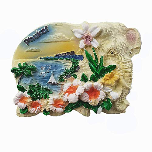 3D Phuket Thailand Kühlschrankmagnet Souvenir Geschenk, Haus & Küche Dekoration Magnetaufkleber Thailand Kühlschrankmagnet (Phuket)
