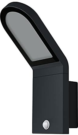 LEDVANCE LED Wand- und Deckenleuchte, Leuchte für Außenanwendungen, integrierter Bewegungssensor, Tag-Nacht-Sensor, Warmweiß, 168,0 mm x 100,0 mm x 273,0 mm, ENDURA STYLE WALL