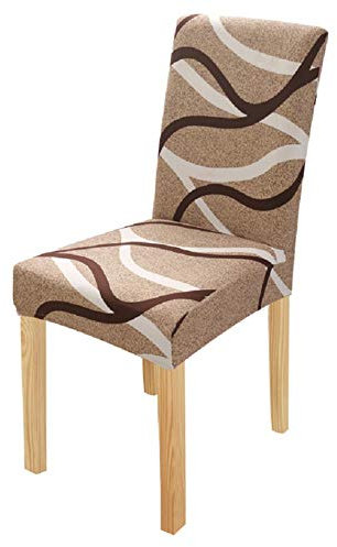 AOM 1/2/4/6pcs Printing Zebra Stretch Chair Cover Big Elastic Seat Chair Covers Painting Slipcovers Restaurant Banquet Hotel Home,2,United States