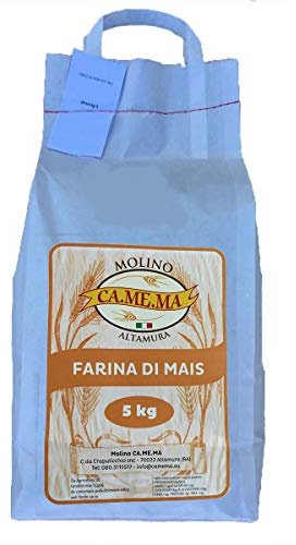 Farina di Mais 5kg alta qualità, prodotto Italiano, Altamura (Puglia)