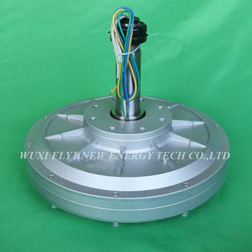 800W 48V 500RPM Vertikaler Permanentmagnet Lichtmaschine Kernloser Maglev Generator DIY Wasser Windturbine (800W 48V 500RPM)