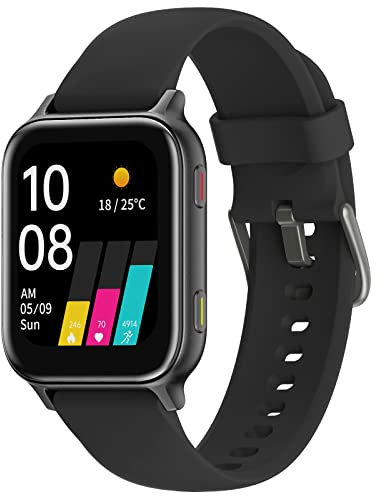 UMIDIGI GPS Smart Watch,Fitness tracker full touch da 1,7 pollici per uomo donna, cardiofrequenzimetro, monitoraggio del sonno, Uwatch5 contapassi impermeabile 5 ATM Smartwatch per Android e iOS