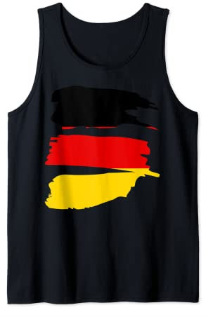Deutschland Flagge Tank Top