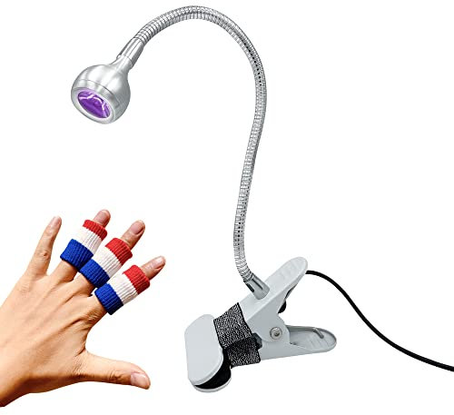 ZOELASS Gel x lamp Gooseneck uv lamp for Gel x Nail Tips and Flash Cure Light 5V USB Input