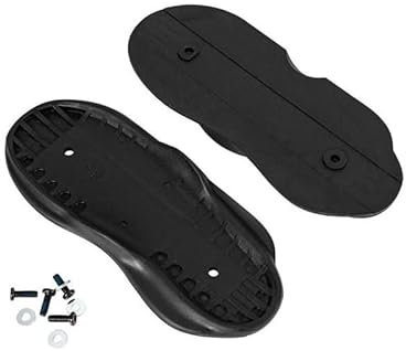 USD Inline Skate Ersatzteil Carbon Soulplates, schwarz, Paar