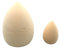 Éponge de maquillage pour fond de teint, fond de teint, sans latex, pour fond de teint liquide, poudre, crème solaire et crème, 1 grande éponge, 1 petite éponge (beige)