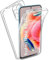 FLLAO Xiaomi Redmi Note 12 4G Hülle 360 Grad Handyhülle, Silikon Full Schutz Cover [Hart PC Zurück + Weich TPU Vorderseite] Vorne und Hinten Schutzhülle für Xiaomi Redmi Note 12 4G