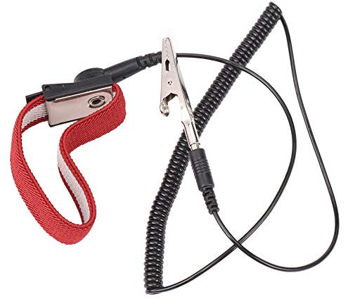Spactz Neues Antistatisches ESD-Armband mit Verstellbarem Gurt und Antistatischem Erdungsarmband
