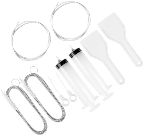 Fridge Drain Hole Cleaning Tool GWAWG 12PCS Fridge Drain Pipe Blocked Dredging Tool, Refrigerator Drain Dredging Tool for Refrigerator Cleaning, Kitchen Drain Hole Remover