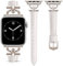 mxiixnai Correa para Correa Apple Watch 42mm 44mm 45mm 49mm(Ultra), Pulsera de Repuesto de Cuero Hebilla D para iWatch Serie 9 8 7 6 5 4 3 2 1 se,Luz Estelar/Luz Estelar