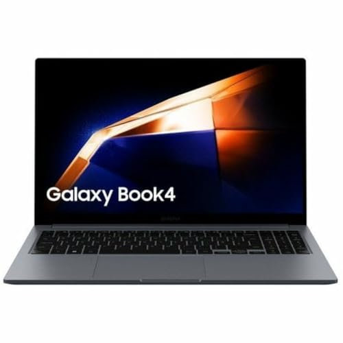 Samsung Galaxy Book4, Ordenador Portátil Ultrafino 15.6 Full HD LED, Intel Core i5-1335U, 16GB RAM, 512GB SSD, Intel Iris Xe Graphics, Windows 11 Home, Gris, Teclado QWERTY Español