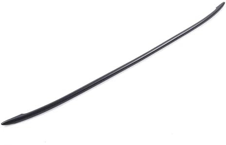 NKCVEZBW Compatibile con Fiat 500 2016+ ABS Nero Opaco Paraurti Anteriore Griglia Centrale Anteriore Copertura Decorativa Accessori for modifiche Esterne Auto