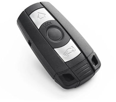 Remote Key Shell For BMW For 1 3 5 6 For Series For E90 E91 E92 E60 Remote 3 Buttons Car Key Shell Case Fob Case Cover Car Key Shell Cover(No Battery Holade)