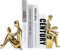 Qualsen 2 Pièces Serre Livres, Cale Livre de Lecture, Faux Serre-Livres Décoratifs, Serre-Livres pour Faux Livre, Serre Livres Dorés, Accessoires de Bureau pour L'école, la Maison, Le Bureau